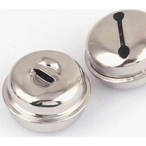 Silver Jingle Bells Christmas Bells Decorative Bells Sound Bells Bulk Jingle Bells Charm Pendants Jewelry Making Findings 28mm