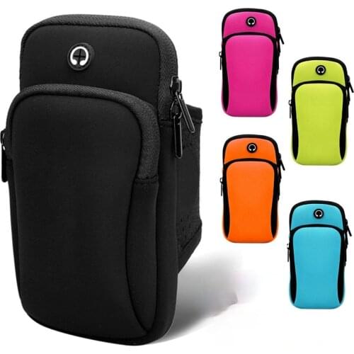 Sports Running Arm with Bag Sleeve Running Arm with General Waterproof Outdoor Sports Mobile Phone Arm for Men and Women