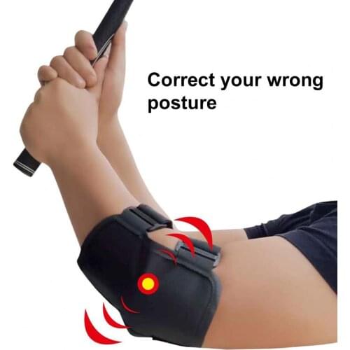 1Pc Golf Swing Training Aid Sport Accessories Elbow Support Corrector Wrist Brace Practice Tool Suitable For Beginners Sport Aid