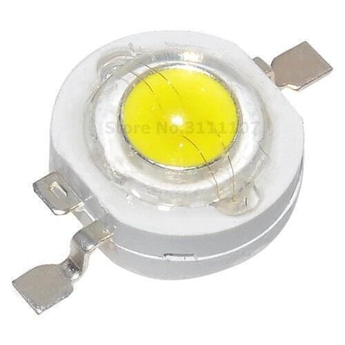 10PCS/LOT 3W LED Green 3.4 - 3.6v high power led beads high brightness