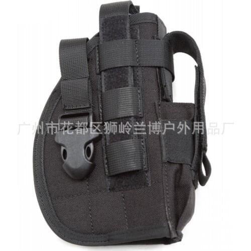 CQC 1000D Military Airsoft Tactical Universal Gun Holster Molle Modular Pistol Holster Right Hand Outdoor Hunting Waist Belt Bag