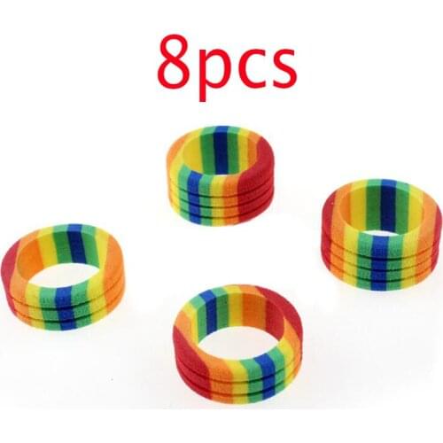 8Pcs Large Diameter Colorful Foam Tires Sponge Tire For Tamiya Mini 4WD Car Model Diameter 28.5mm Width 11/15mm
