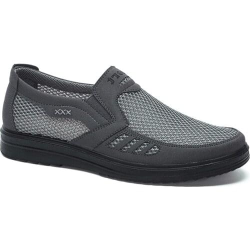 Men Sneakers Men Casual Shoes Brand Men Shoes Male Mesh Flats Plus Big Size Loafers Breathable Slip on Spring Autumn Xammep