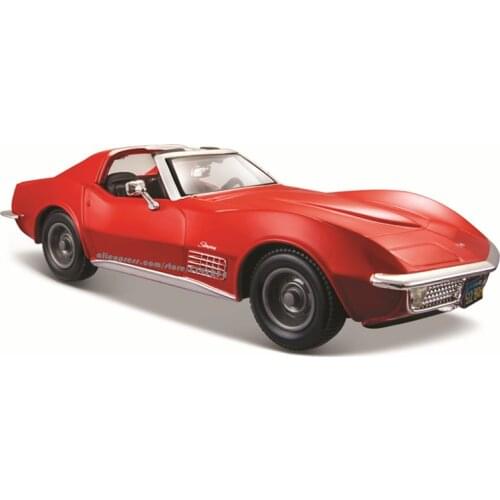 Maisto 1:24 1970 Corvette Alloy die-cast static car model manufacturer authorized collection gift toy tool