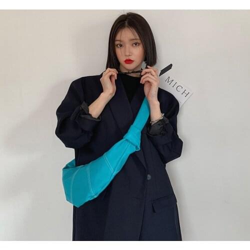 Fashion small shoulder bag for women pu leather crossbody bags for women 2019 ladies purses and handbags blue hand bag for girls