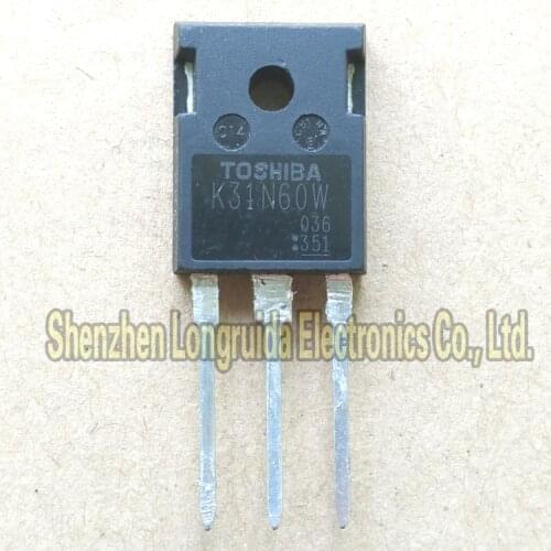5PCS K31N60W K31N60W5 TK31N60W TK31N60W5 TO-247 MOSFET TRANSISTOR 31A 600V