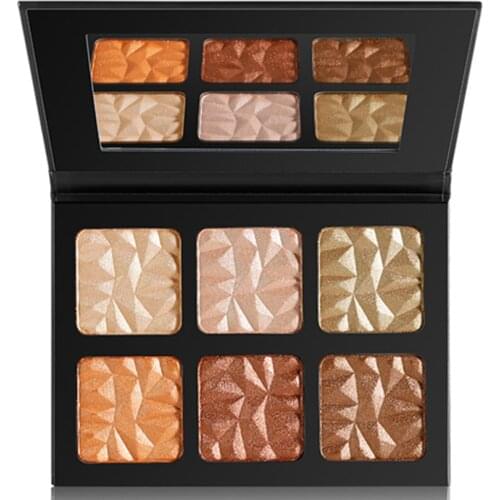 Wholesale Highlighter With Custom Logo Makeup Highlighters Private Label Cosmetics Facial Bronzers Palette Glow Face Contour