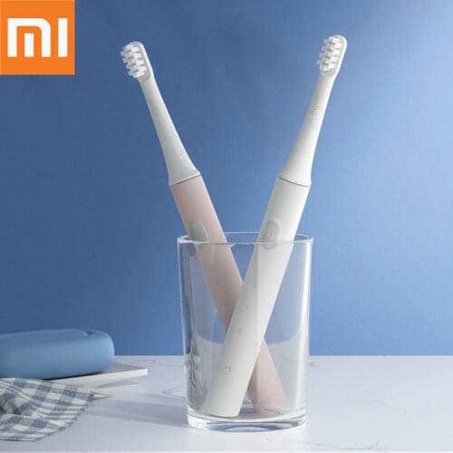 Original Xiaomi Mijia T100 Ultrasound Electric Toothbrush 46g 2 Speed Sonic USB charging Whitening Oral Care Zone Reminder
