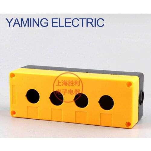 P96 Equipment Lift Elevator Urgent Emergency Stop Control Push Button Switch Box Fireproof Waterproof Four Holes 22mm BX4-22