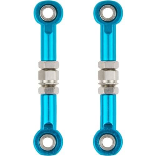 2PCS Front/Rear Servo Link Steering 122017 for for 1/10 RC HSP 94118 94177 94111 94188 94170 94108 94106 94107 94166
