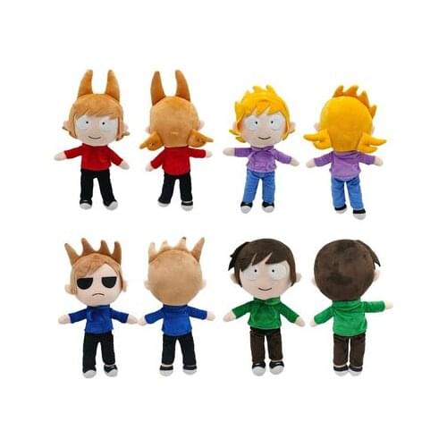 32-38CM Creative Eddsworld Plush Doll Anime Peripheral Plush Toys Home Decoration Childrens Holiday Gifts