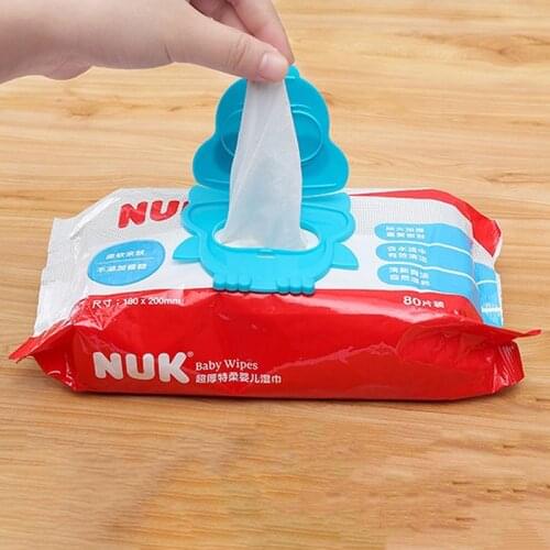 1pc Cartoon cute Owl Baby Wet Wipes Lid Portable Child wipe Tissues Reusable