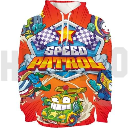 Hot Game Super Zings Series 4/5/6 Hoodie 3D Print Superzings Sweatshirt Oversized Pullover Anime Teenagers Adults Harajuku Hoody