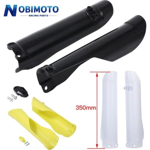 Motorcycle Front Fork Protector Covers Fork Guards Plastic Frame Protection Cover For XC-W EXC-F SX SXF Husqvarna 2016-2018