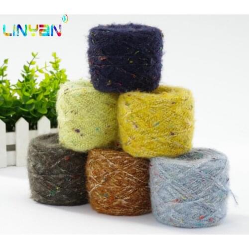300g Diy hand knitting Yarn For Knitting Hand knitting offer mohair line Crochet thread to knit lanas madejas lanas ovillos t68