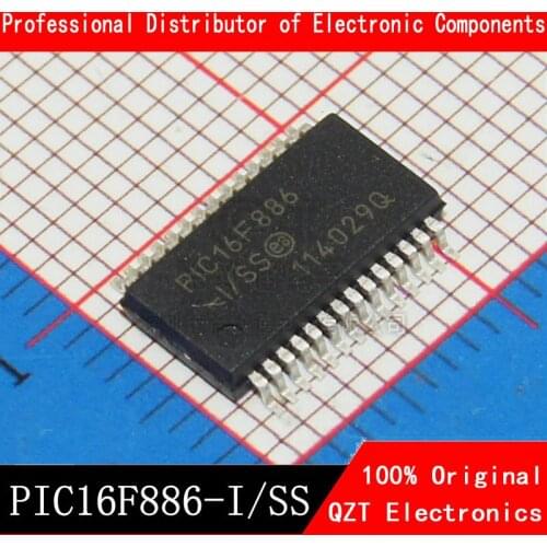 5PCS PIC16F886-I/SS SSOP28 PIC16F886-I/SO SOP28 PIC16F886 SSOP SOP 16F886 SSOP-28 SOP-28 SMD new and original