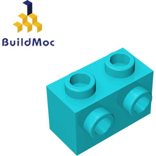 BuildMOC With Assembles Particles 11211 1x2 For Building Blocks Parts DIY electric Educationa