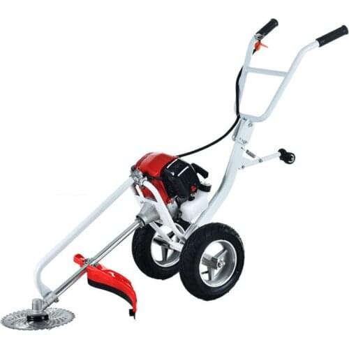 Household Lawn Mower Hand Push Type Grass Cutter High Power Portable Multifunctional Gasoline Weeding Machine 2750W/6500r/min YZ
