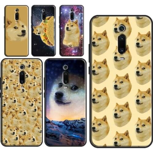 Space Doge Shiba Inu Case For POCO X3 Pro M3 F1 F2 F3 Cover For Xiaomi Mi 11 Ultra Note 10 Lite Mi 9T 10T Pro