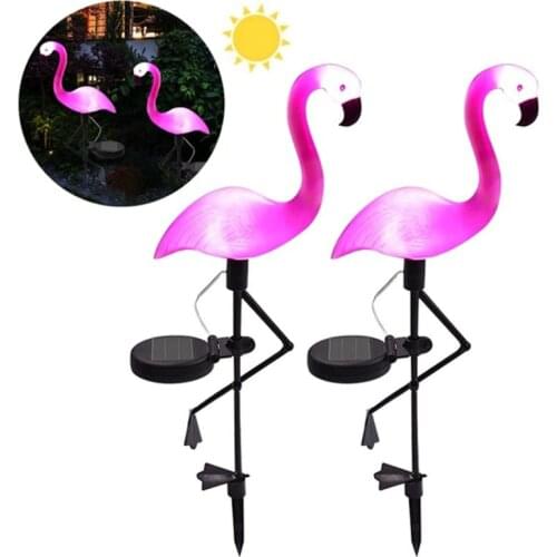 Flamingo Solar Garden Light Solar Lamp Garden Lights Outdoor Waterproof Led Solar Light Outdoors Landscape Patio Lawn Park Decor