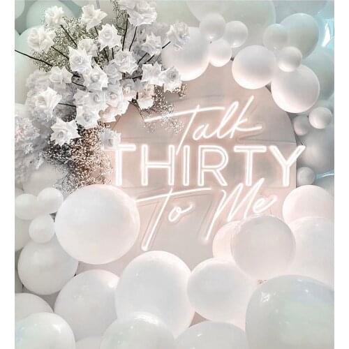 5-36inch Matte Pure White Latex Balloons Round Globos Inflatable Helium Balloons Birthday Party Wedding Decorations Kids Toys