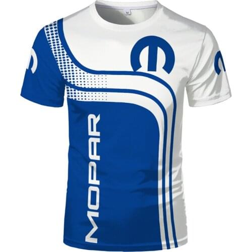 2021 mens car logo MOPAR 3D printing T-shirt casual fashion Harajuku high quality mens peripheral short sleeves