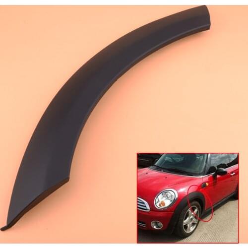 Car Front Left Wheel Arch Trim Fender Cover w/ Clip 51131505867 fit for BMW MINI Cooper 2002 2003 2004 2005 2006 2007 2008