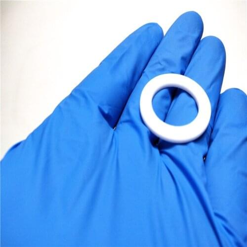 Low price sold 100PCS ID20mm OD30mm thickness 2mm white PTFE gasket PTFE flange gasket flat polytef flange gasket