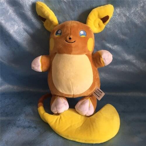 New Authentic Japan anime game Raichu Plush Doll Toy Great Gift 30cm
