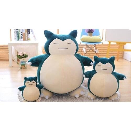 30cm Snorlax Plush Toys Anime New Rare Soft Stuffed Animal Doll For Christmas Gift 12inch hot
