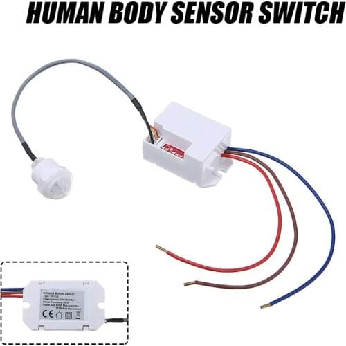 New 360 Degree Recessed PIR Ceiling Occupancy Motion Sensor Detector Light Switch Electrical Equipment & Supplies 220-240V/AC