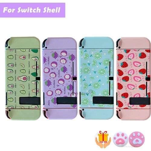 Newest Protective Shell Soft TPU Case for Nintendo Switch Fruit Series Storage Bag Protable Carrying Case for Switch Console