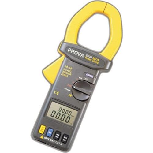 PROVA-6600 AC/DC True Power and True RMS AC Voltage Current Clamp Meter