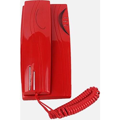Trimline Corded Phone with Calling Indicator, Mute, Pause Function, Table and Wall Mountable Telephone for Home/Hotel/Office