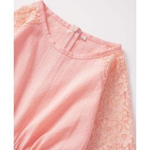 Pudcoco 2019 Cute Kids Clothes Newborn Infant Baby Girls Romper Long Sleeve Lace Sweet Jumpsuit Cotton Kids Outfit Clothing 1-6Y