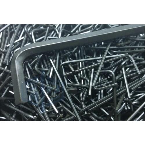 20PCS M1.27 1.27mm L Shaped Hex Allen Keys Hexagon Wrench Screwdrivers Nickel plated for RC Model Car Heli Boat