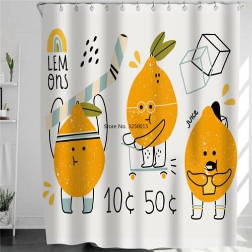 Nordic Style Bathroom Waterproof Curtains Black And White Tree Shower Curtains Set With Hooks Home Decoration 3D Bath Curtain