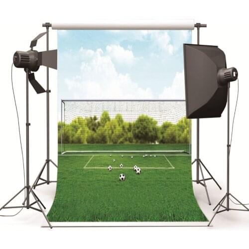 Photography Background for Baby Photo Studio Children Wedding Football Ground Vinyl Photographic Backdrop for Photo Shooting