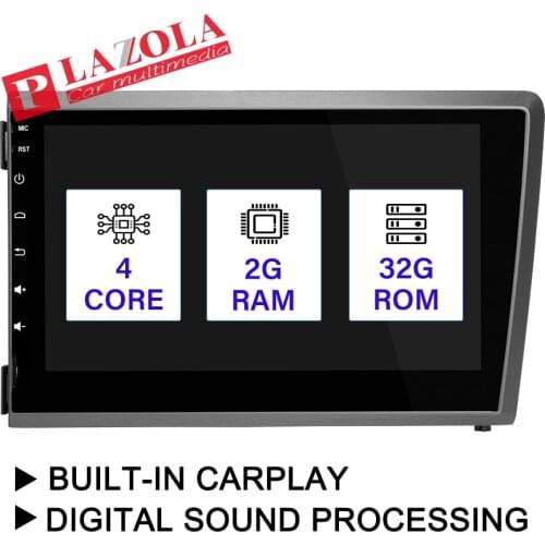 4G 64G 2Din Android 10 Car DVD Player For VOLVO S60 V70 XC70 XC90 2000 2001 2002 2003 2004 Multimedia GPS Radio Navigation DSP