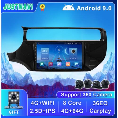 OKNAVI 2 Din 9'' For KIA RIO 4 K3 2015-2017 Car Multmedia Video Player Radio With 360 Rear Camera 4G WIFI GPS Navigation No DVD