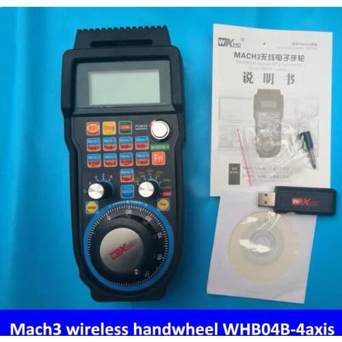 Mach3 wireless electronic handwheel 4axis 6axis USB CNC MPG remote control WHB04B