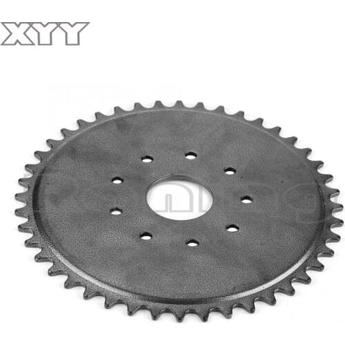 9 Hole 44 Tooth Chain Sprocket for 49cc 66cc 80cc Engine Motorized Bicycle Motorcycle Accessories Transmission Belt Wheel