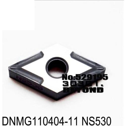 Original 10pcs DNMG DNMG110404 DNMG110408 DNMG110404-11 DNMG110408-11 NS530 Carbide Inserts Turning Tool Lathe Tools
