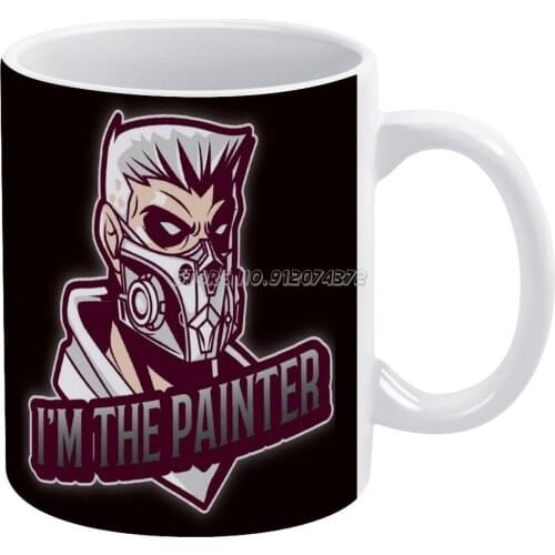I'm The Painter Coffee Mugs Ceramic Personalized Mugs 11 Oz White Mug Tea Milk Cup Drinkware Travel Mug Automotive Car Refinish