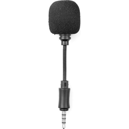 Kebidu Mini Jack Microphone Omni-Directional Small Mic 3.5mm for Sound Card Recorder Cellphone Smartphone Android Phone Newly