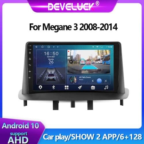 Android 10.0 Multimedia Video Player For Renault Megane 3 Fluence 2008-2014 Navigation GPS 2 Din Car Radio Stereo Head Unit