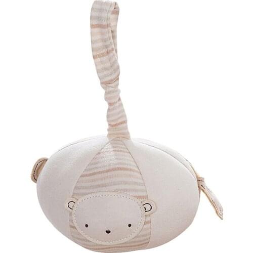 Soft Baby Infant Plush Ball Hand Grasp Toy Rattles bell Appeasing Stuffed animal Cartoon Newborns Gift Sensory Early Education