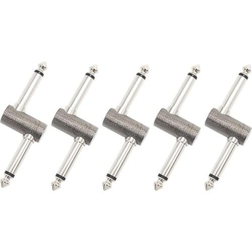 Sonicake Pedal Coupler Z Type Guitar Effect Connector 1/4 inch 5 Pieces/lot Guitar Accessories QZC-03