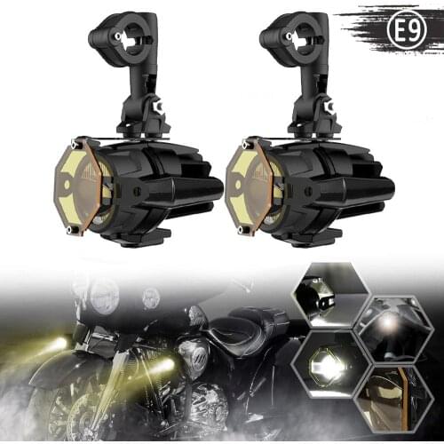 KEMiMOTO Fog Lights for BMW R1200GS LC R 1250GS R1250GS F800GS GSR1200 F850GS F750GS Adv R 1200 GS Motorcycle Light Guards Cover