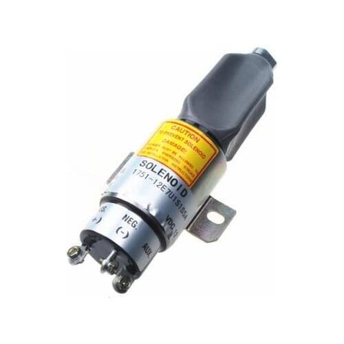 Diesel Stop Solenoid 1700-2534 1751-12E7U1B1S5A Fit for Woodward 1700 Series Solenoid